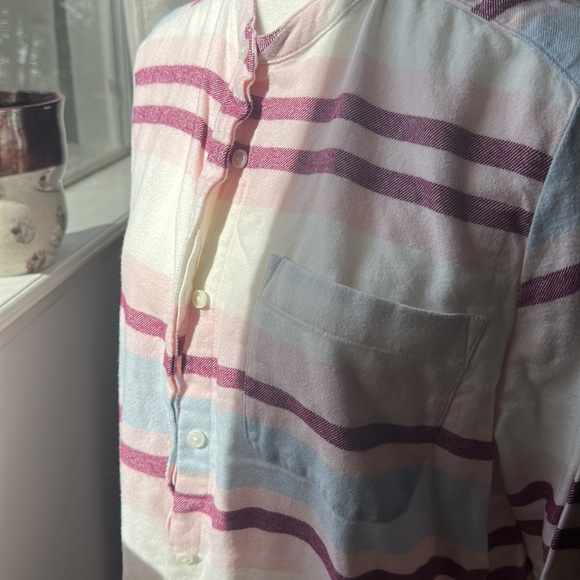 Lands End Flannel Tunic - Picture 4 of 7